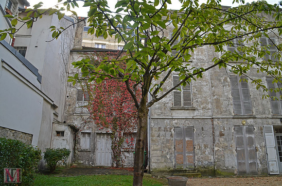 Here Auguste Renoir and other young impressionists lived as a commune