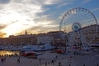 Marseille and Chateau d'If, France